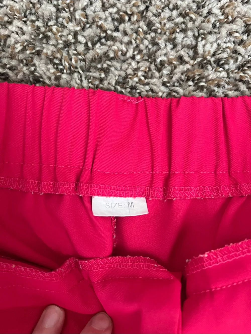 Amazon Bright Pink Wide-Leg Trousers